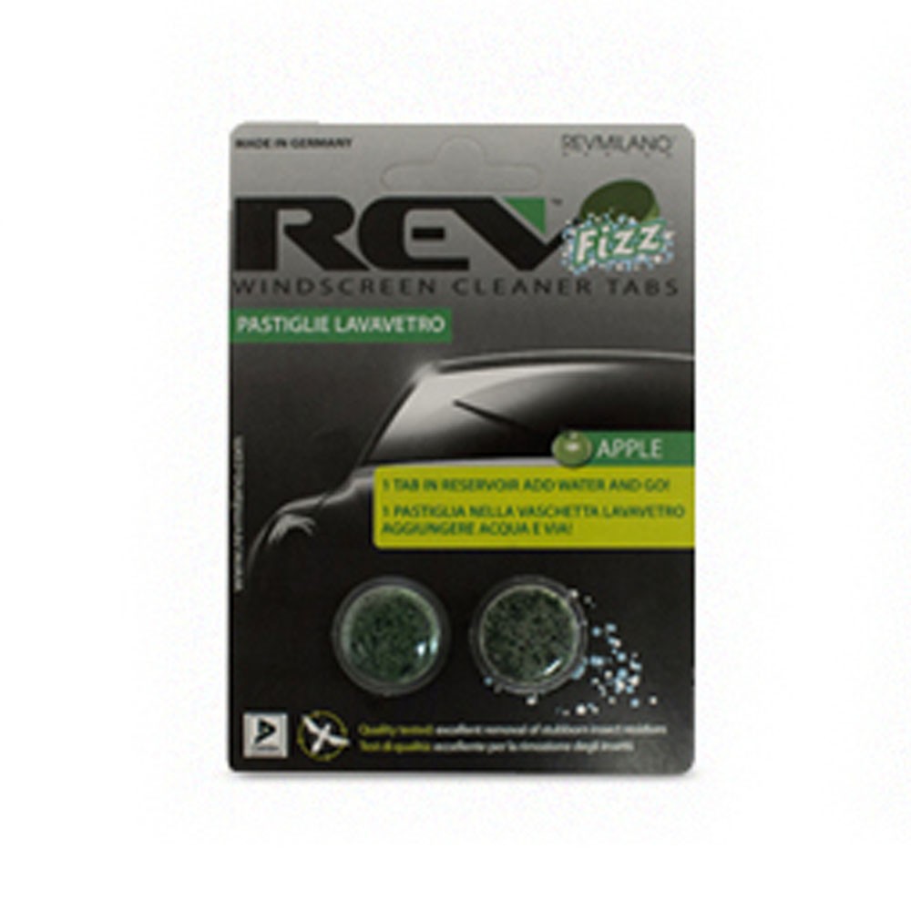 Pastillas Limpiaparabrisas Fizz Manzana(2pz)