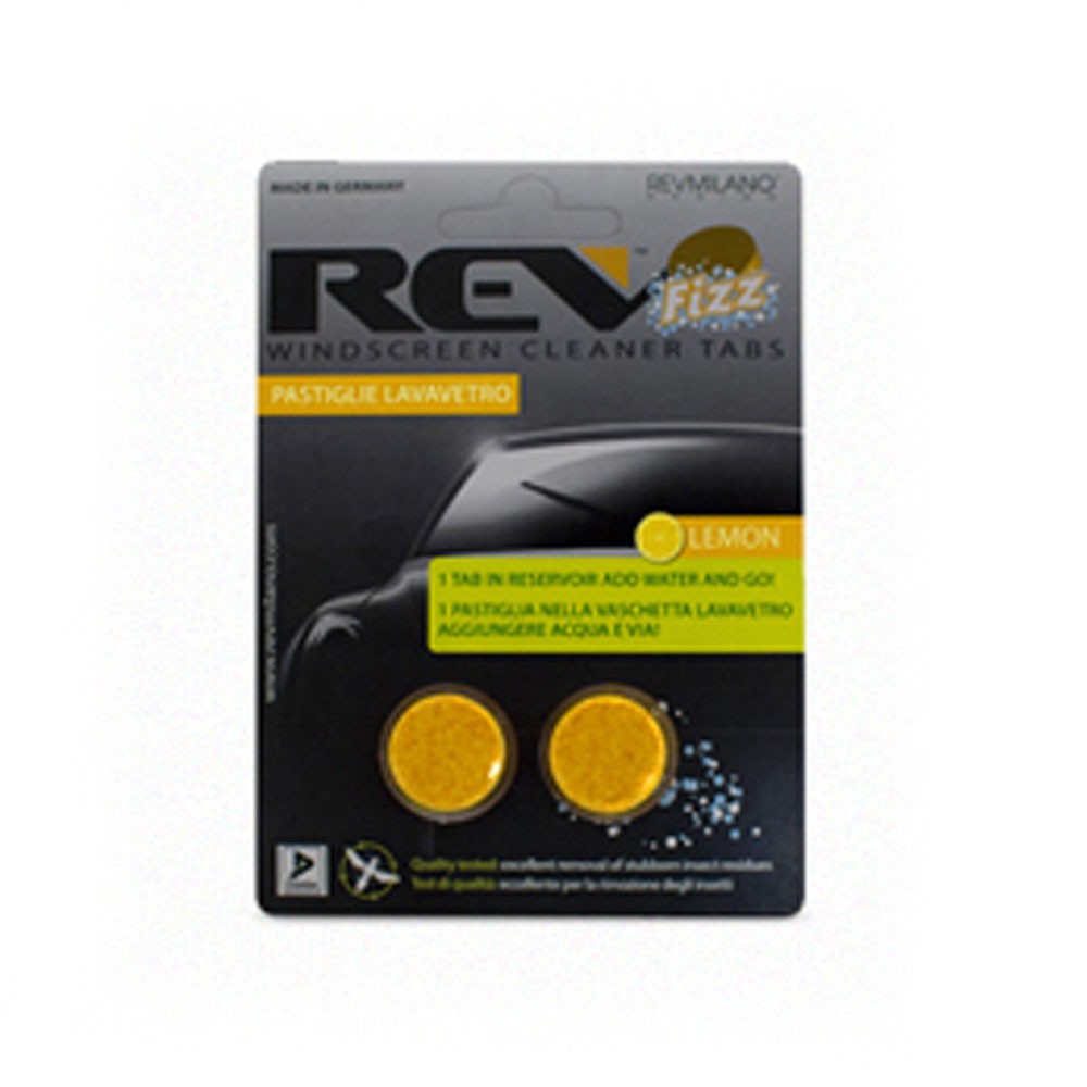 Pastillas Limpiaparabrisas Fizz Limon (2pz)