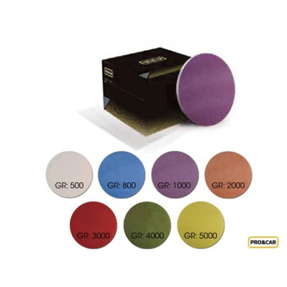 Disco Abrasilk soporte espuma 150mm