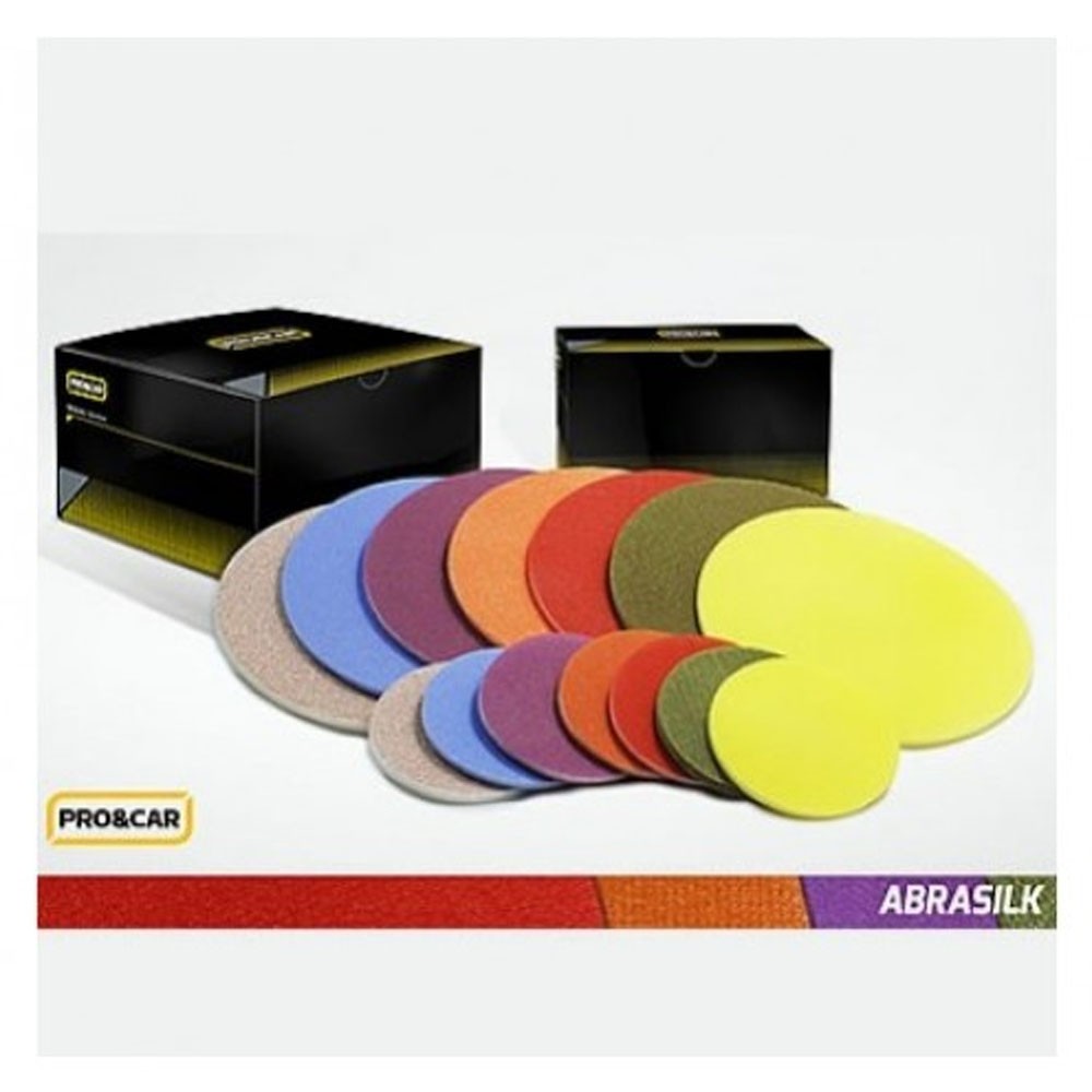 Disco Abrasilk soporte espuma 150mm