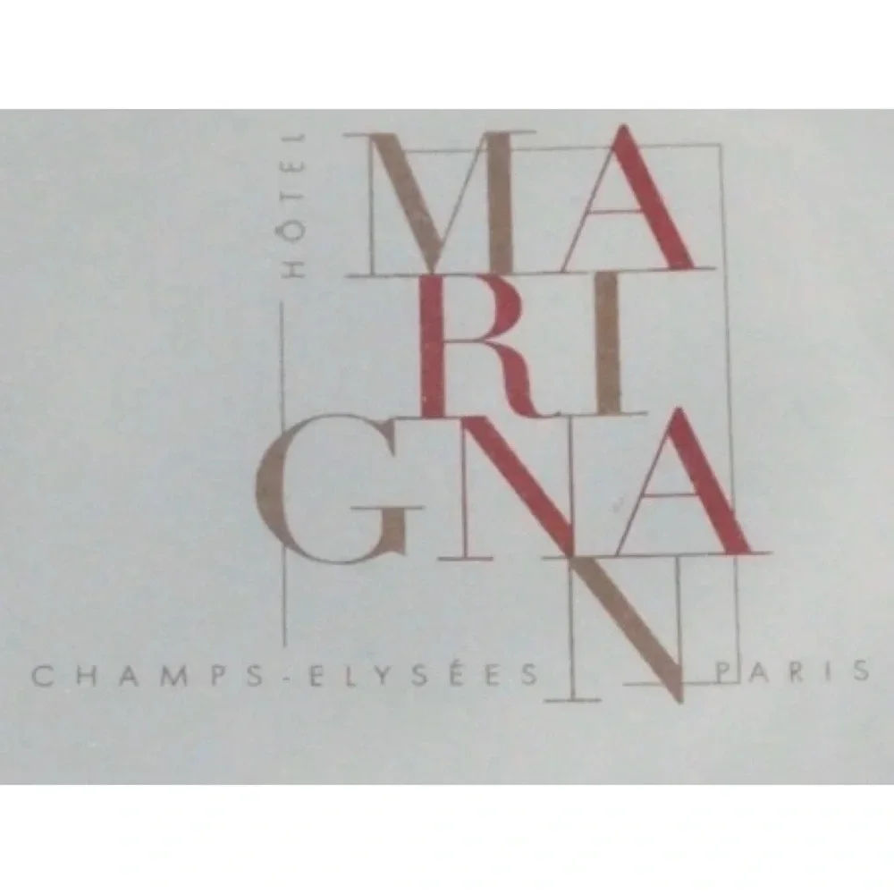 Paris France Hotel Marignan Limoges Porcelain Dish
