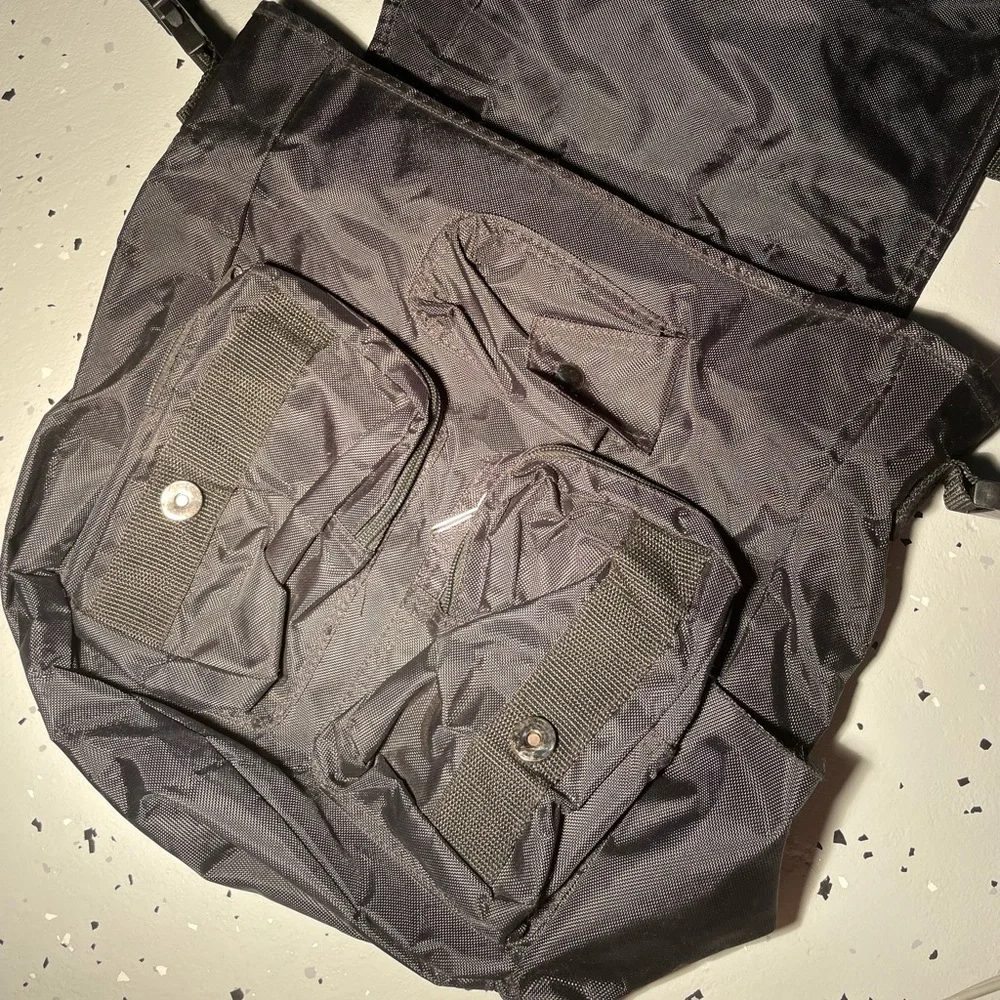 NFL Black and Purple Laptop Bag