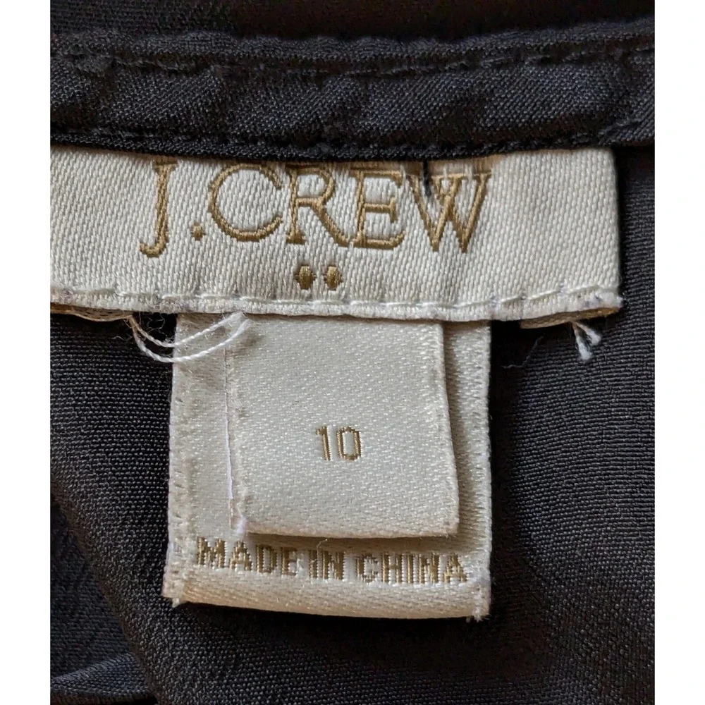 J. Crew Women Top 10 Classic Racerback Cami Adjustable Capsule Minimalist Silky