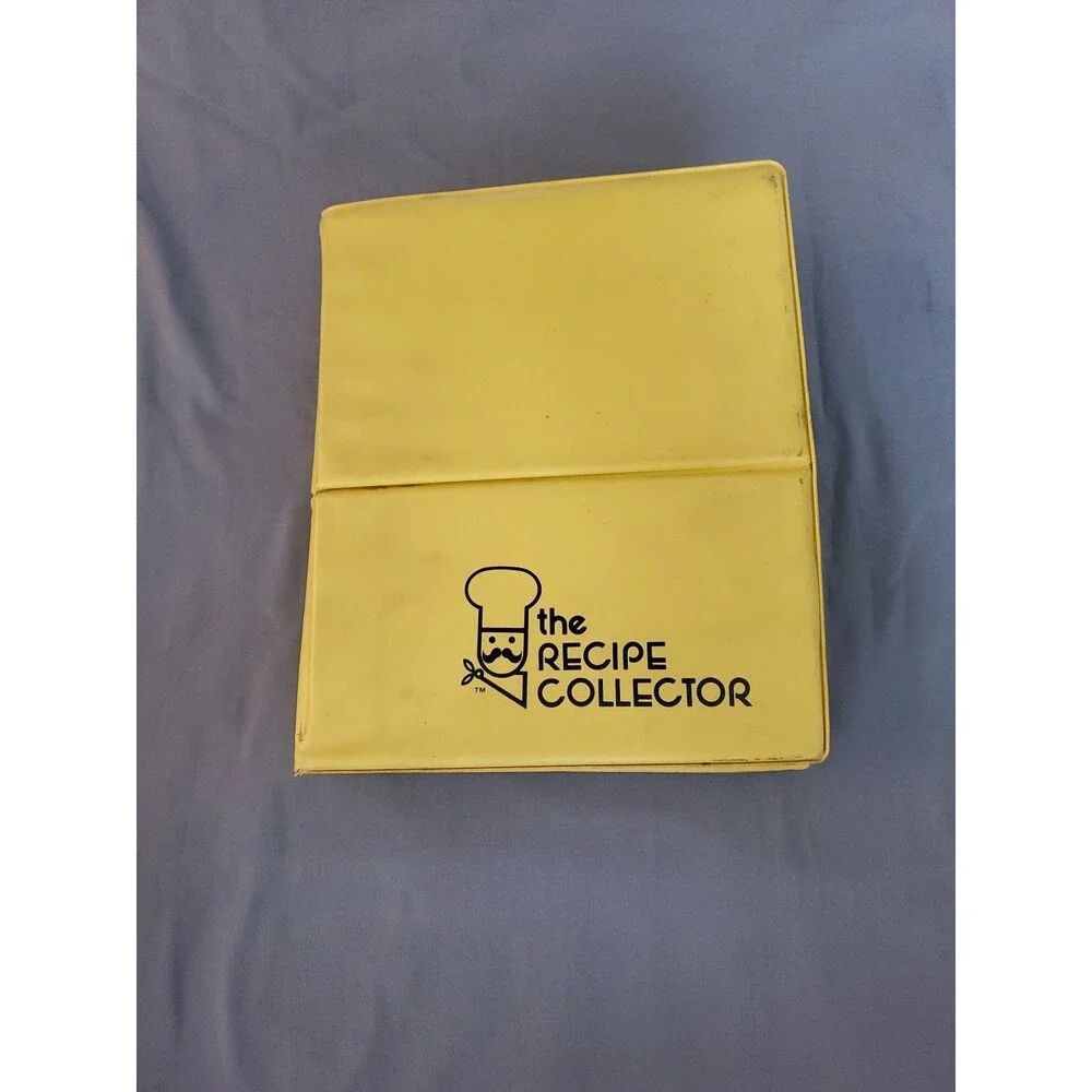 Vtg Deluxe Recipe Binders W/ Inserts The Recipe Collector Books Over 150 Recipe