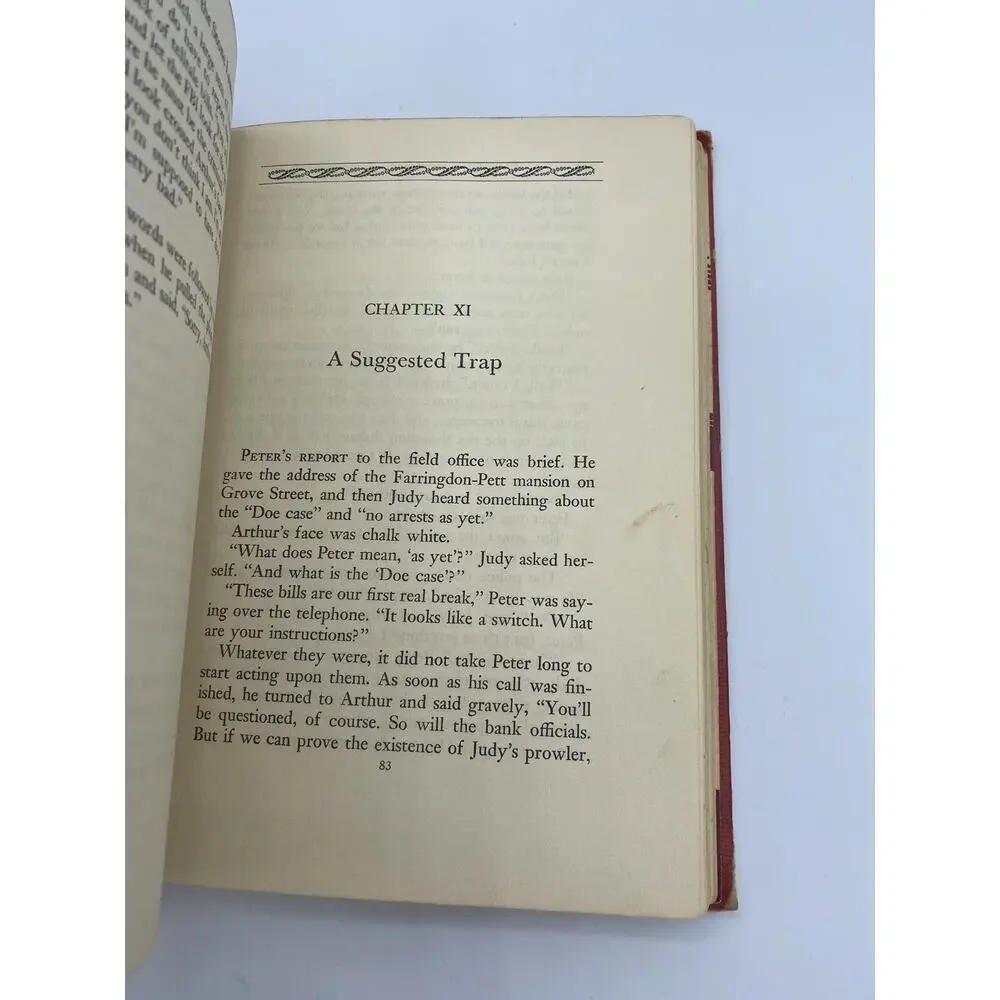 Judy Bolton #21 The Clue of the Stone Lantern by Margaret Sutton G&D 1950 1st HC