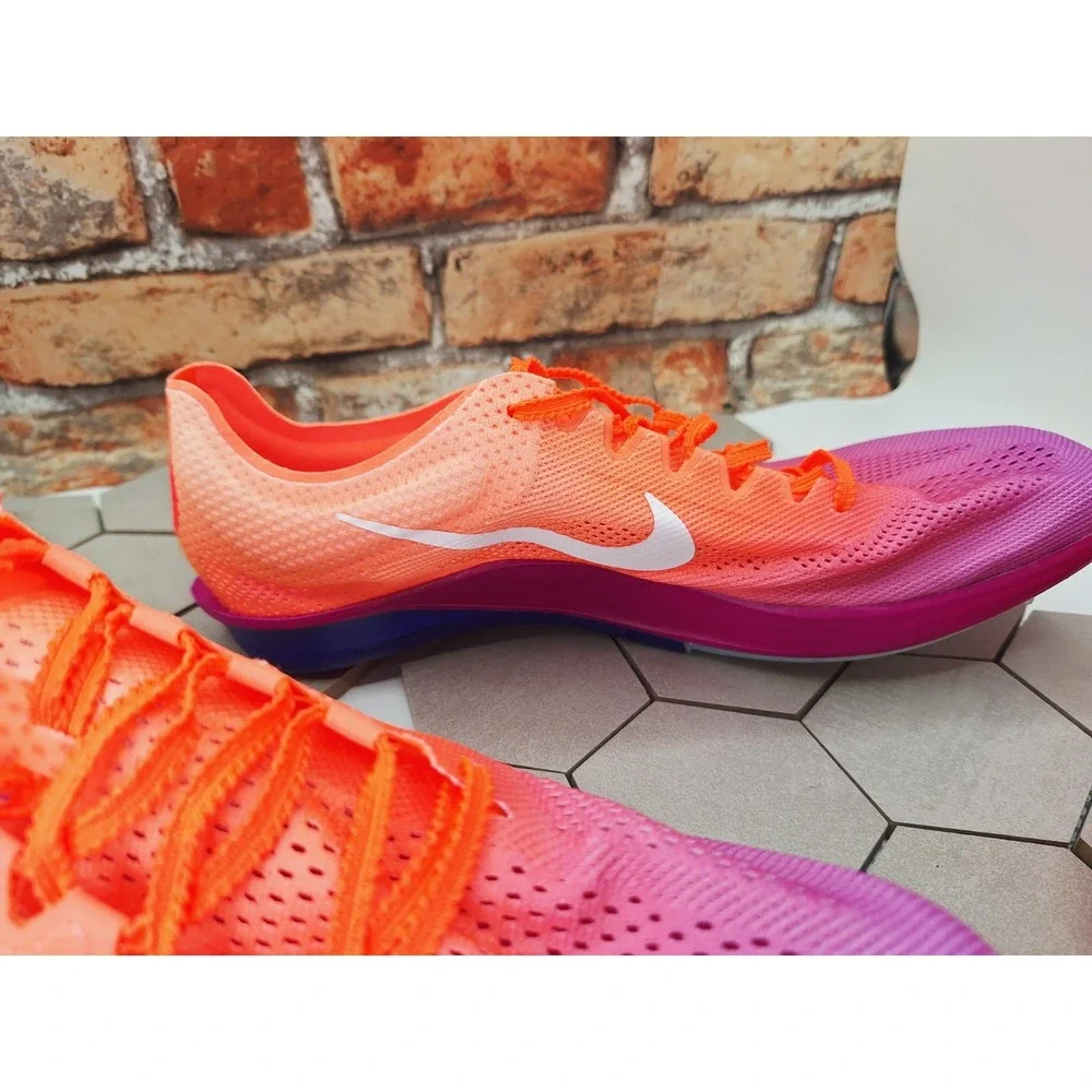 Nike ZoomX Dragonfly 2 Multicolor Track & Field Spikes Mens 11.5 Purple Orange