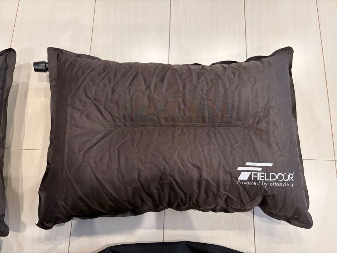 FIELD DOOR Brown Pillow Set of 2