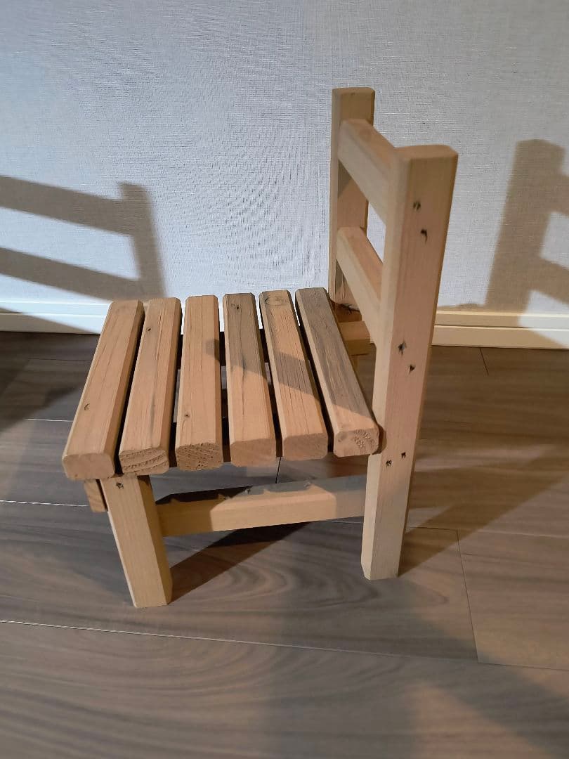 Mini Chairs (Set of 2) - Small Wooden Chairs, Stools, Plant Stands, Garden Decor, Antique Collectibles