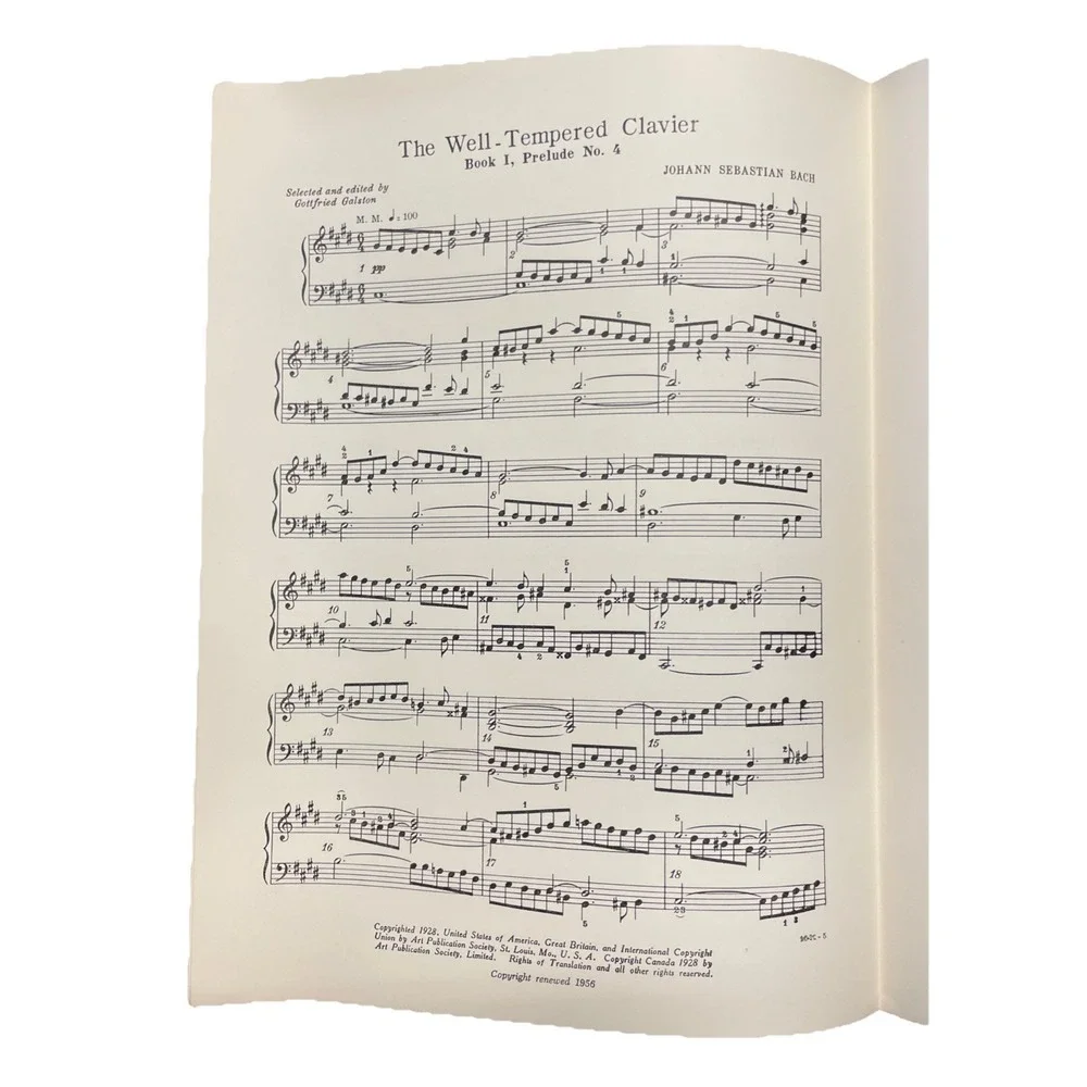 Preludes And‎ Fugues The Well-Tempered Clavier JS Bach 1301